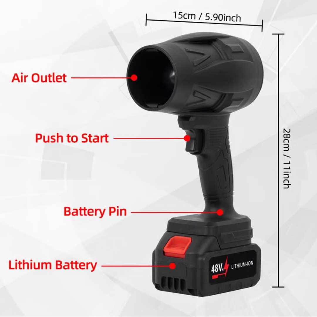 Turbo Jet Blower, Cordless Turbo Super Power Air Duster